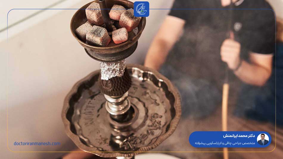مصرف قلیان قبل از جراحی اسلیو